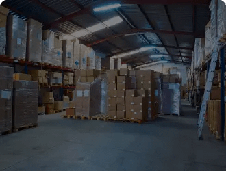 Well-organized warehouse managed seamlessly with Sweaka's inventory management service.